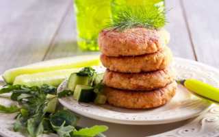 Детские котлеты из горбуши для вкусного питания