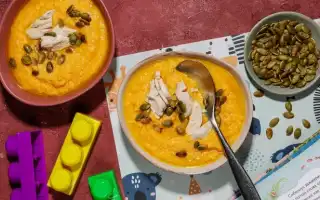 Что приготовить из тыквы ребенку: рецепты супа-пюре, каши, запеканки для здоровья и удовольствия