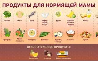 Какие овощи можно есть кормящей маме для здоровья?