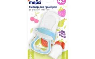 Ниблер для прикорма от 6 месяцев: удобный и безопасный выбор