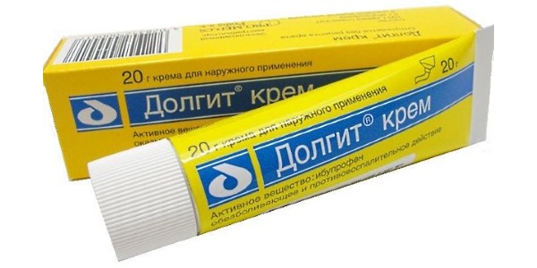 Действие препарата Долгит начинается через 20 минут после нанесения