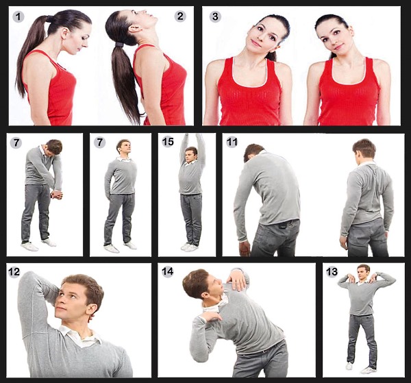 Большой популярностью для укрепления мышц шеи пользуется гимнастика по Норбекову