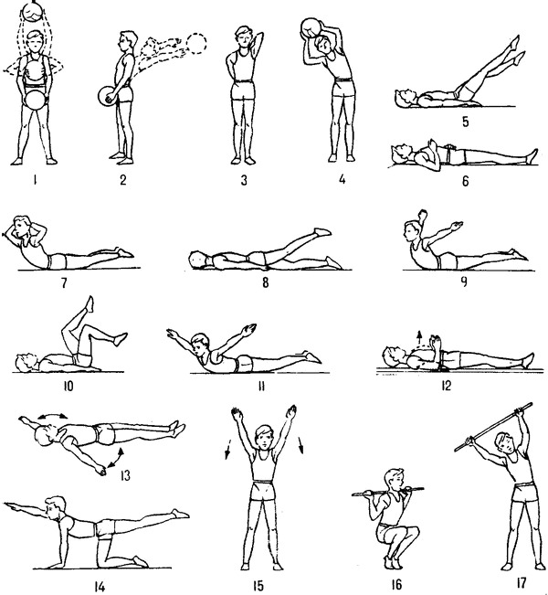 Несколько эффективных упражнений для укрепления спины у детей дошкольного возраста