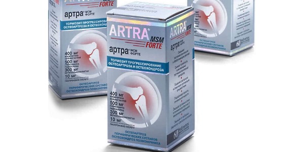 Поцессы происходящие после приема Артра МСМ форте, способствуют восстановлению хрящей