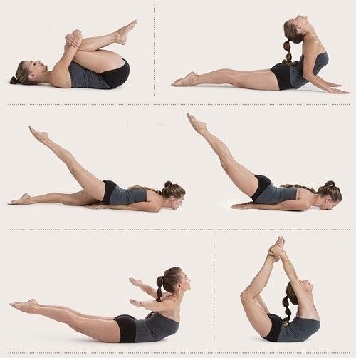 Для разогрева перед основным блоком упражнений можно сделать растяжку