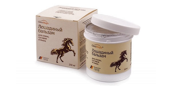 Ниже описаны фармакологические свойства средства Лошадиный бальзам