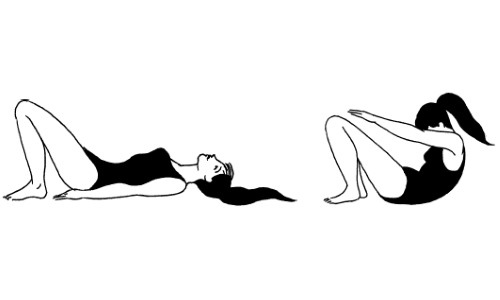 Упражнение лист дерева выравнивает позвоночник