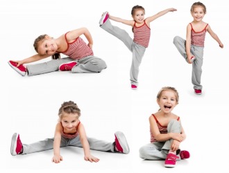 Детей с детства необходимо приучать к физическим упражнениям