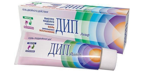 Ниже описаны свойства активных веществ препарата Дип Рилиф