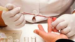 анализ крови из пальца