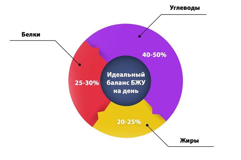 Баланс БЖУ является очень важным.