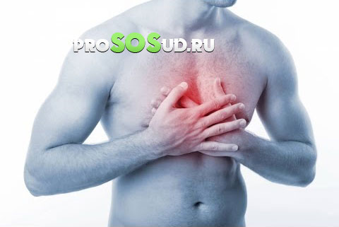 боль в грудине