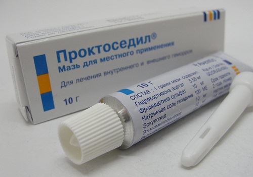 Мазь от геморроя - Проктоседил