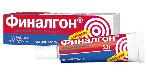 Нанесение Финалгона сопровождается жжением и покраснением кожи