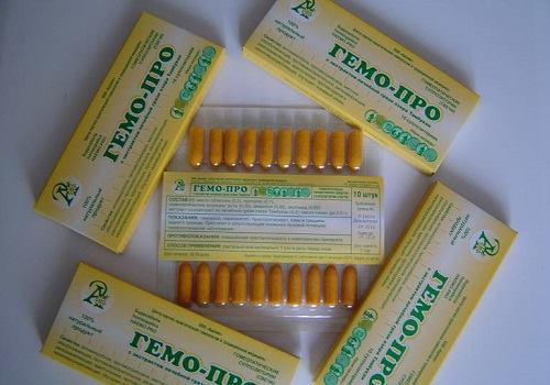 Суппозитории Гемо-Про