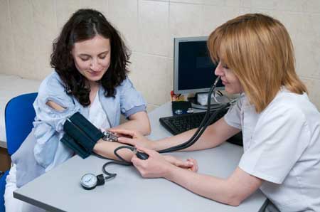 измерение давления на правой руке