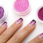 Как правильно наносить блестки на гель лак. Видео. Пошаговая инструкция