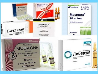 Мовасин можно заменить как структурными аналогами, так и по терапевтическому действию