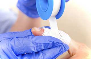 кровь из пальца