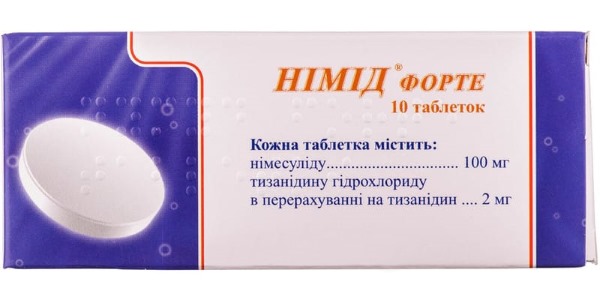Препарат представляет из себя комбинацию противовоспалительного и миорелаксанта