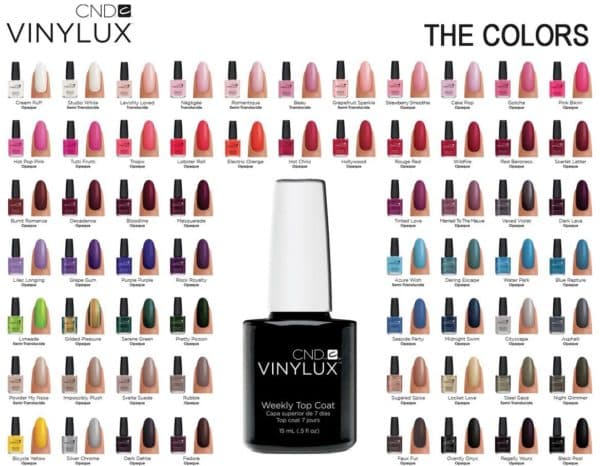 Палитра лака для ногтей Винилюкс