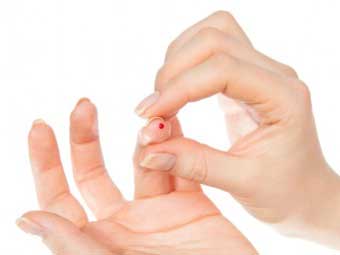 прокол пальца