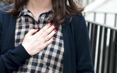 рука у сердца