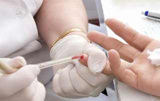 сдача крови из пальца