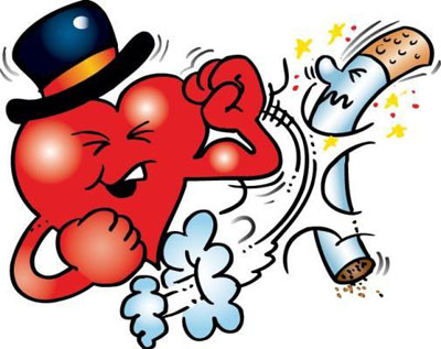 сердце и сигарета