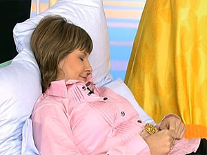 сон полусидя