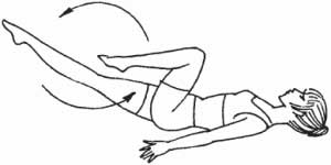 упражнение велосипед