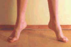 встать на носочки