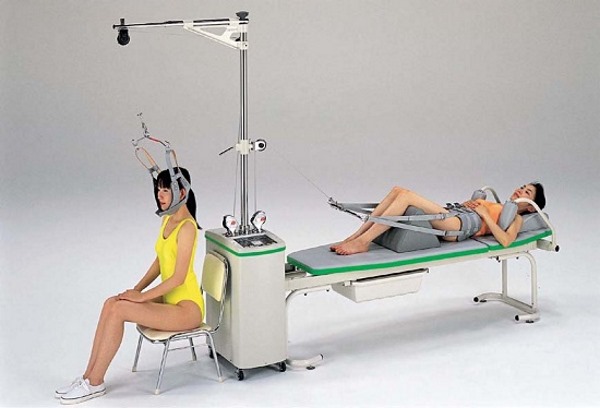 Вертикальный метод применяется для вытяжения шейного отдела позвоночника