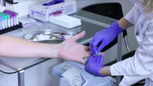 забор крови из пальца