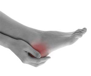 шпора на пятке фото