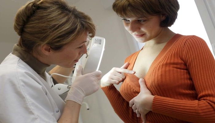 Исследование груди