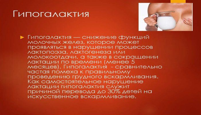Гипогалактия