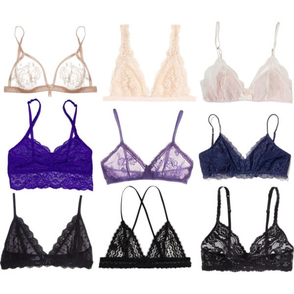 Виды бюстгальтеров Виды бюстгальтеров