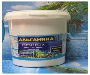 применение голубой глины