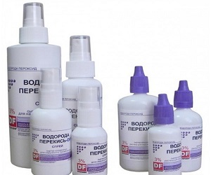 перекись водорода от нежелательных волос