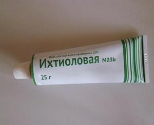 ихтиоловая мазь от прыщей фото