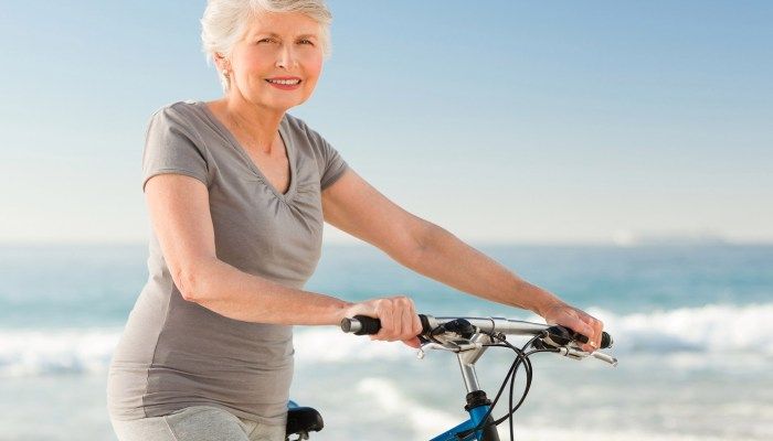 Катание на велосипеде