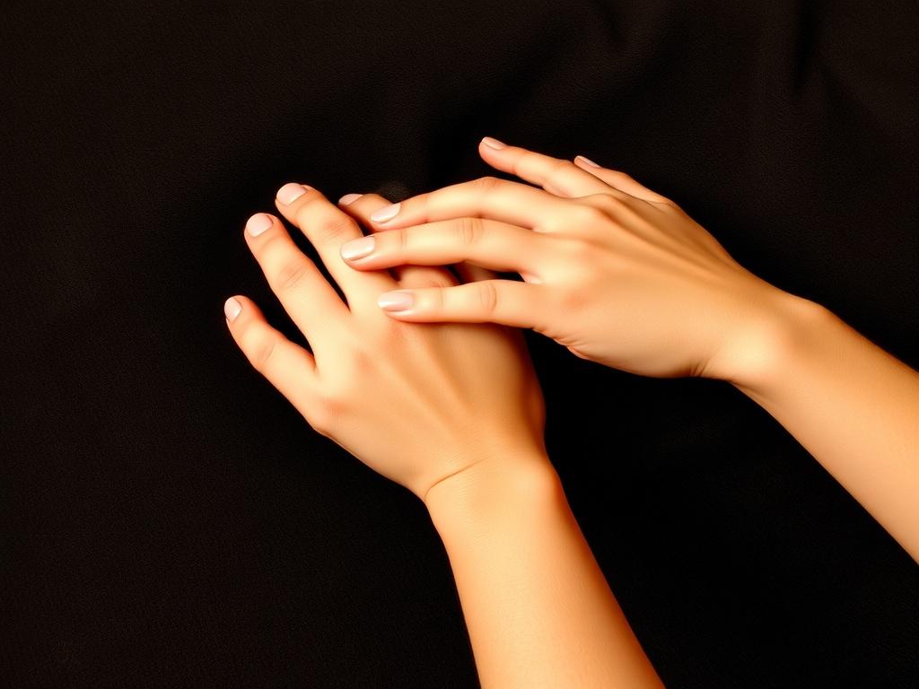 to massage one's hands to massage one's handsфото