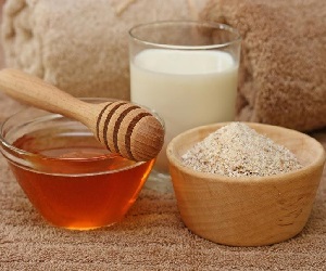 маска из овсяных хлопьев