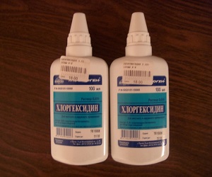 хлоргексидин от прыщей на лице