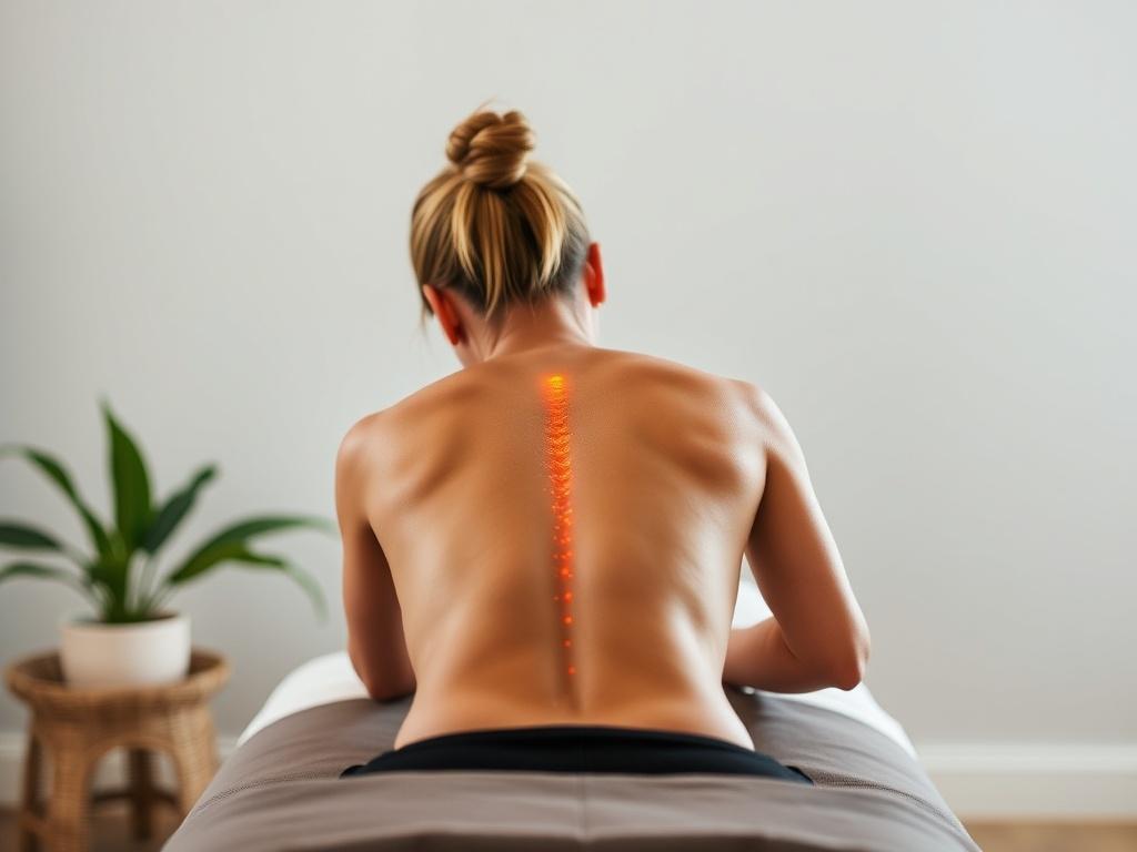 therapeutic back massage therapeutic back massageфото