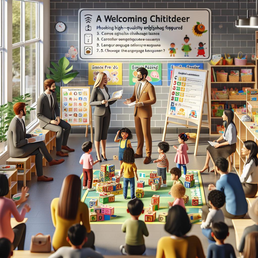 Как выбрать детский сад с английским уклоном: критерии и рекомендации для родителей Как выбрать детский сад с английским уклоном: критерии и рекомендации для родителей фото