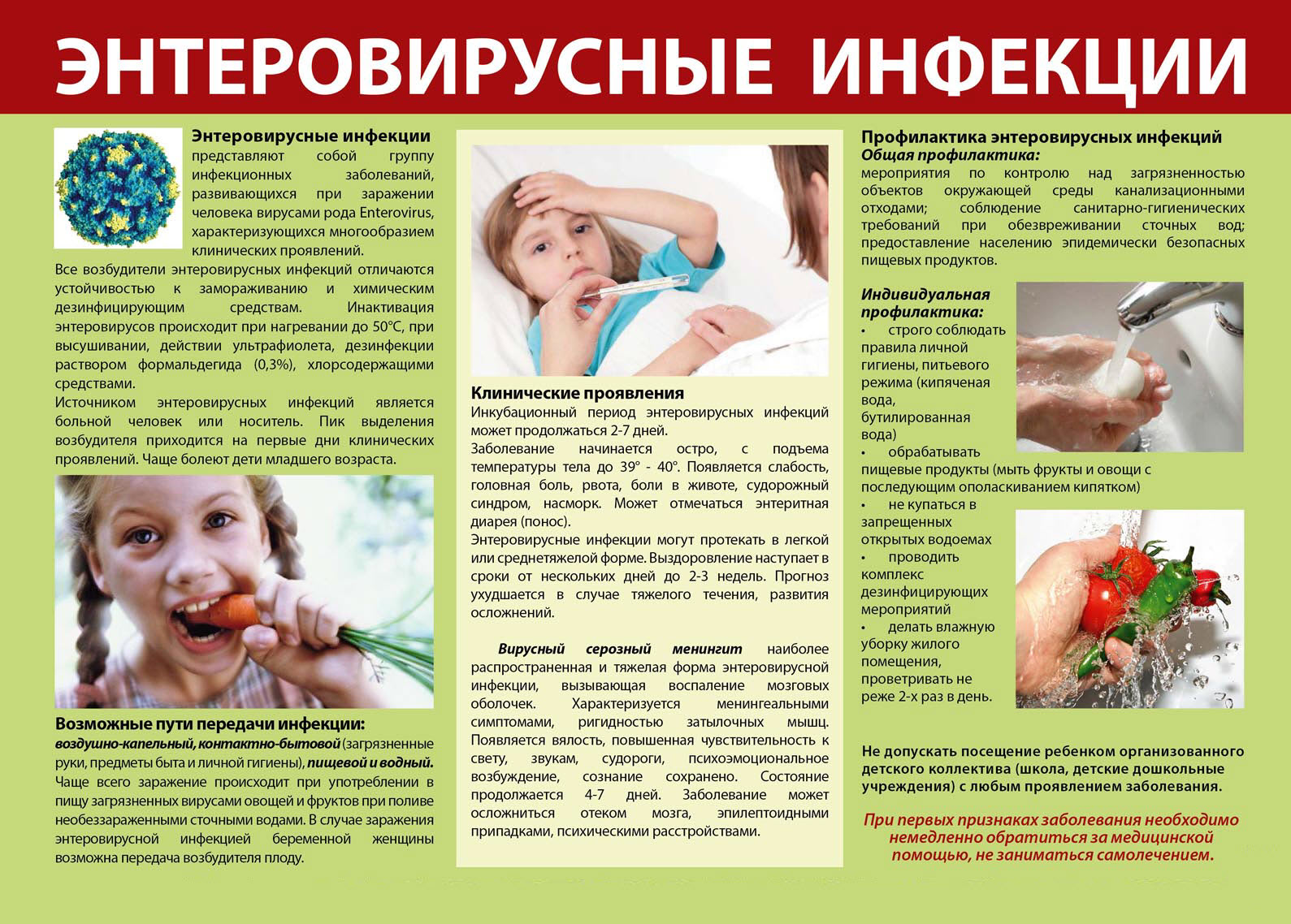 Энтеровирусные инфекции